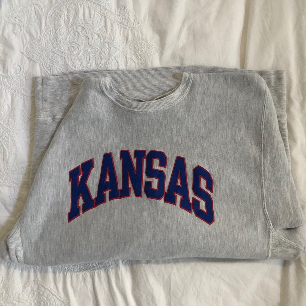 Vintage Champion Kansas Crewneck